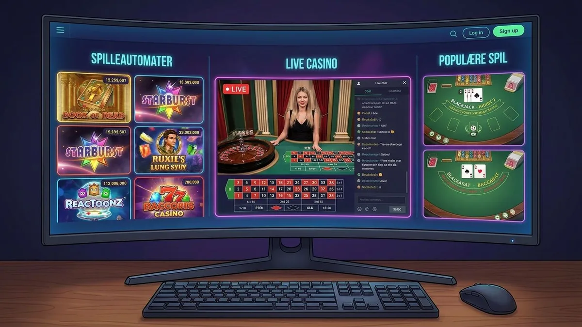 Casino spil hos Scored